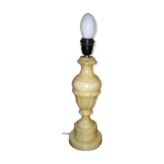 Alabaster lamp base from the 80s