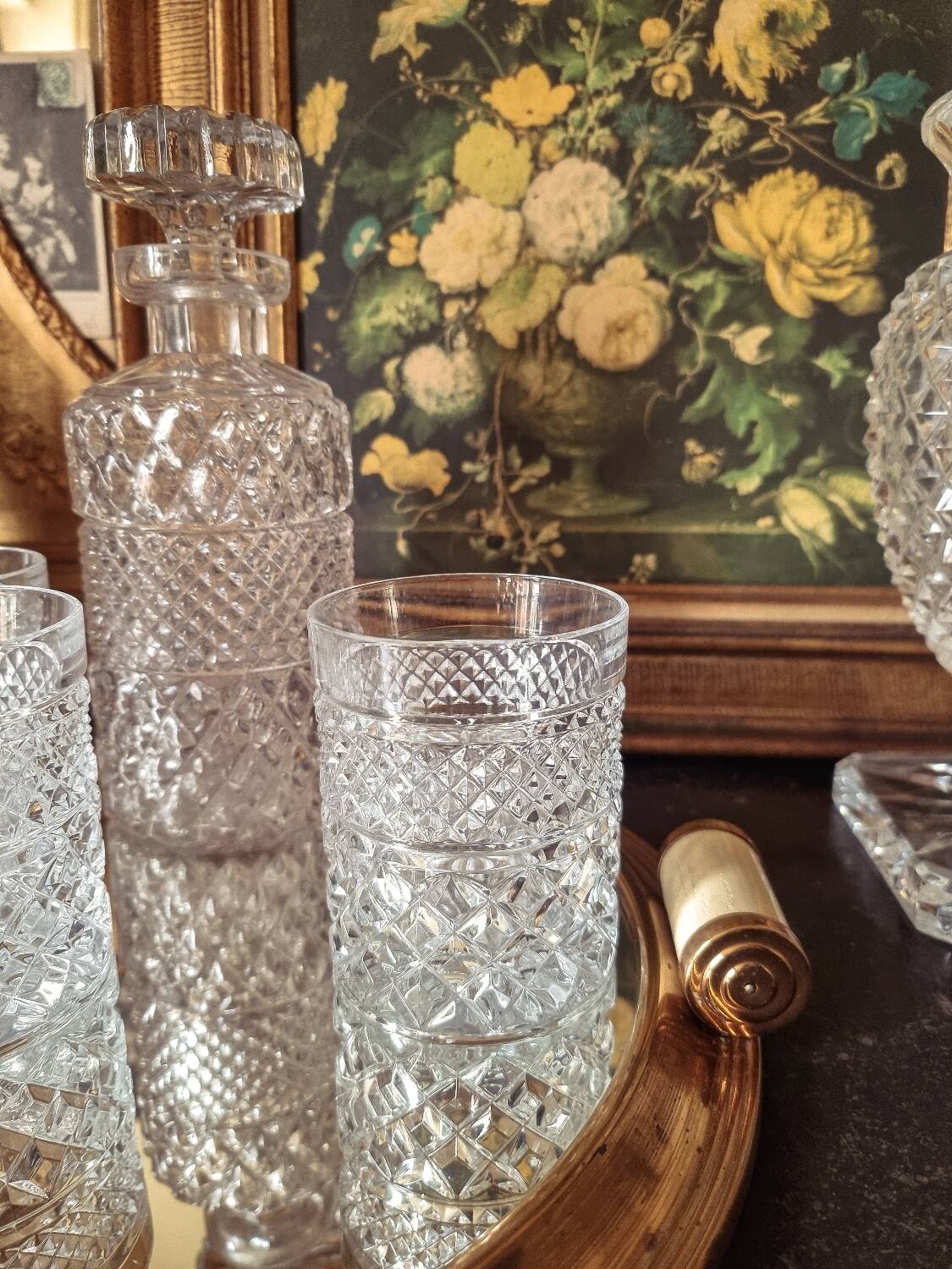 Service à whisky en cristal