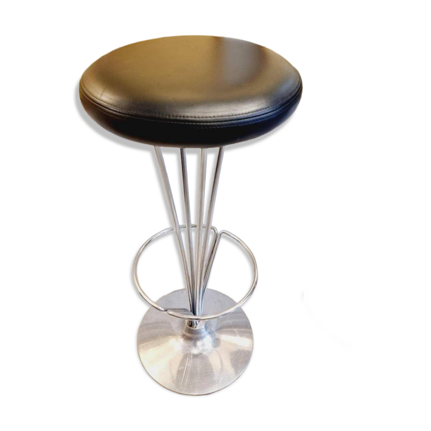 Piet Hein, bar stools, 3 available. Scandinavian / Danish Modern, Fritz Hansen.