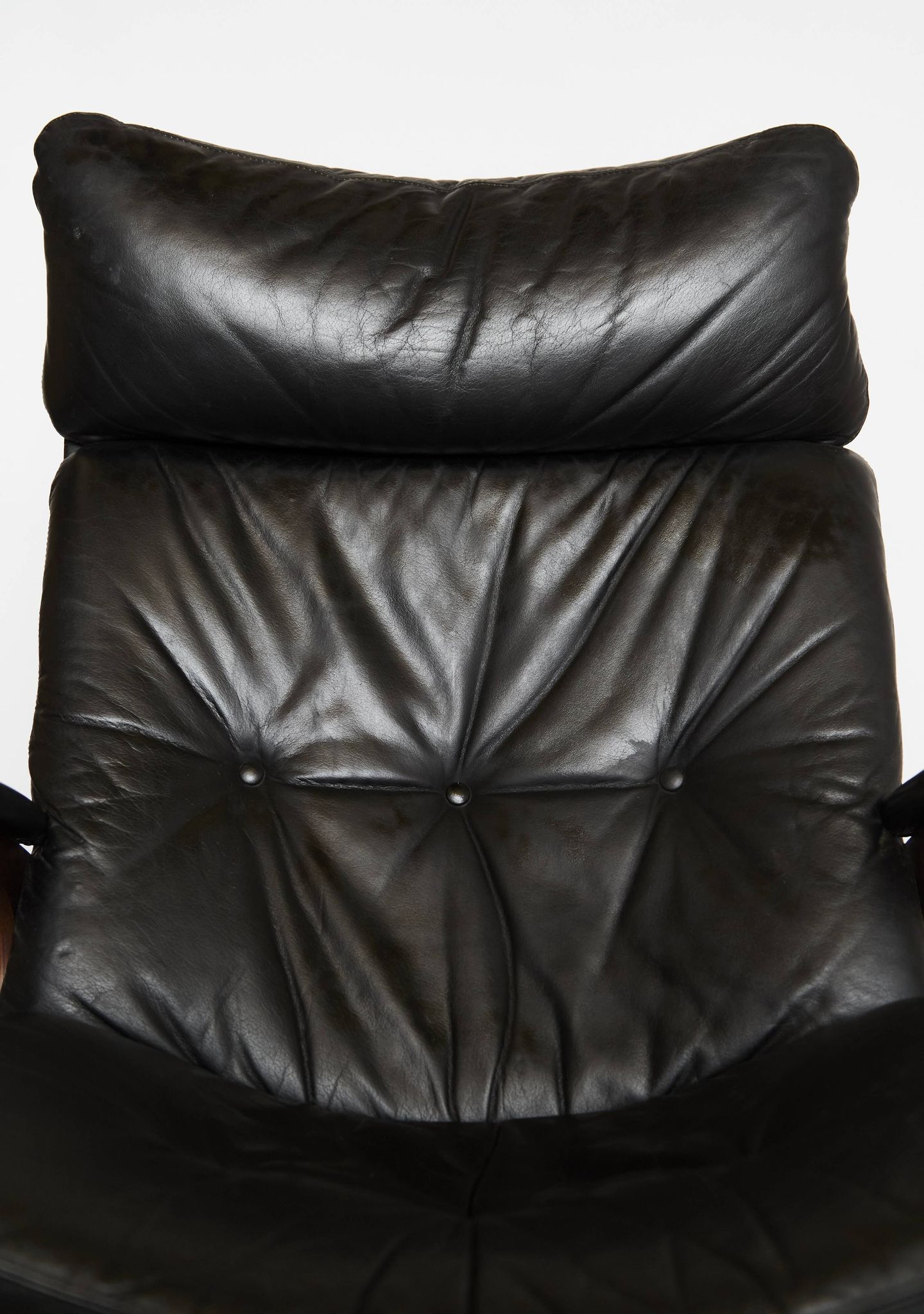 Chaise cantilever avec ottoman par Elsa & Nordahl Solheim pourRybo Rykken