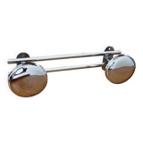 Porte manteau mural chromé 2 patères