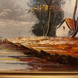 Painting on canvas