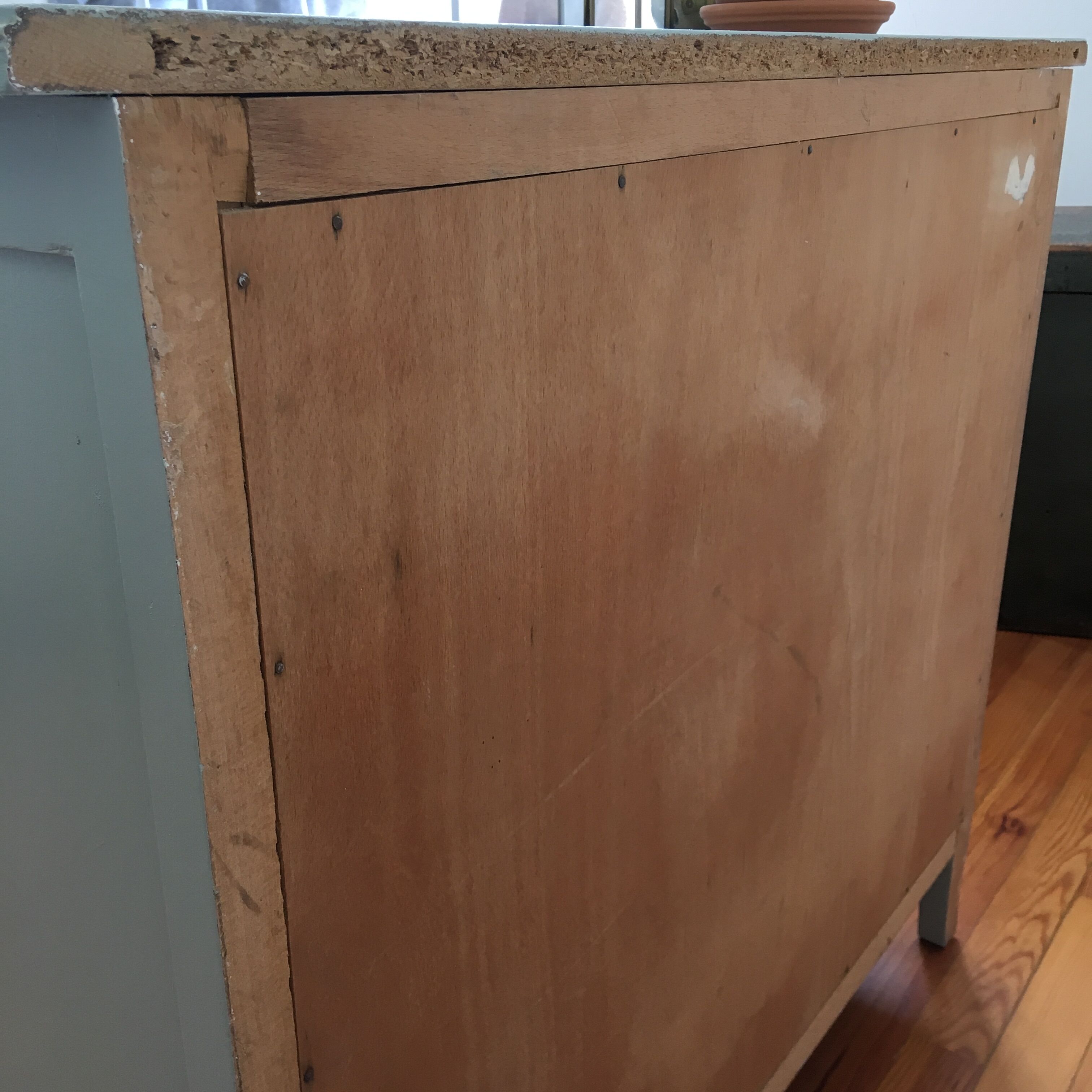 Dresser wooden three drawers