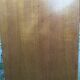 Vintage wardrobe with compass feet in oak and oak cp with 2 sliding doors.