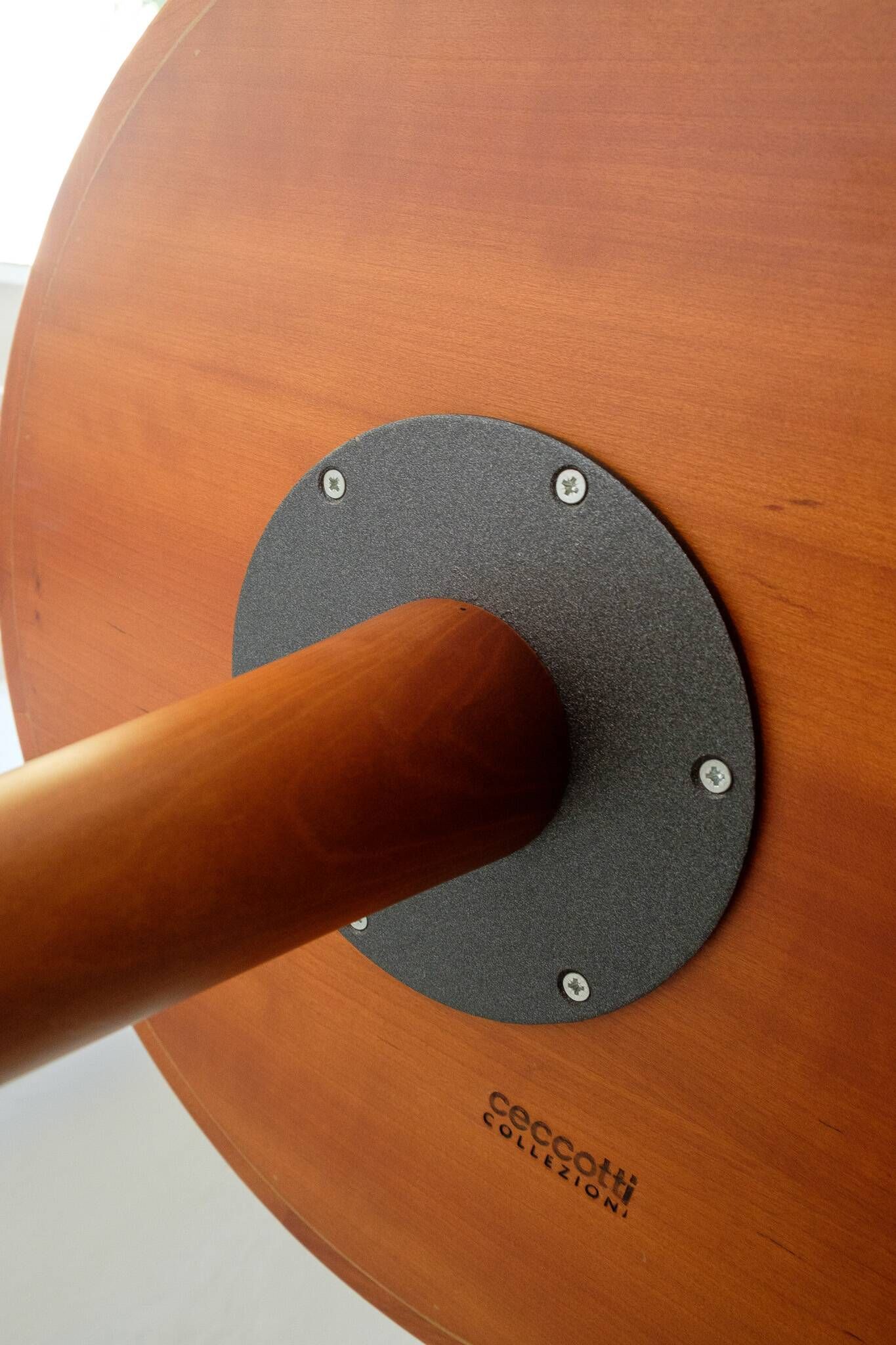 Roberto Lazzeroni Wooden Sidetable for Ceccotti Collezioni, Italy 1990s