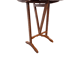 Vintage French Cherry Wood Vigneron Side Table, 1980s