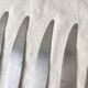6 Vintage Horn Knives Silver Steel Blade LEPINE A LYON France 19th Century