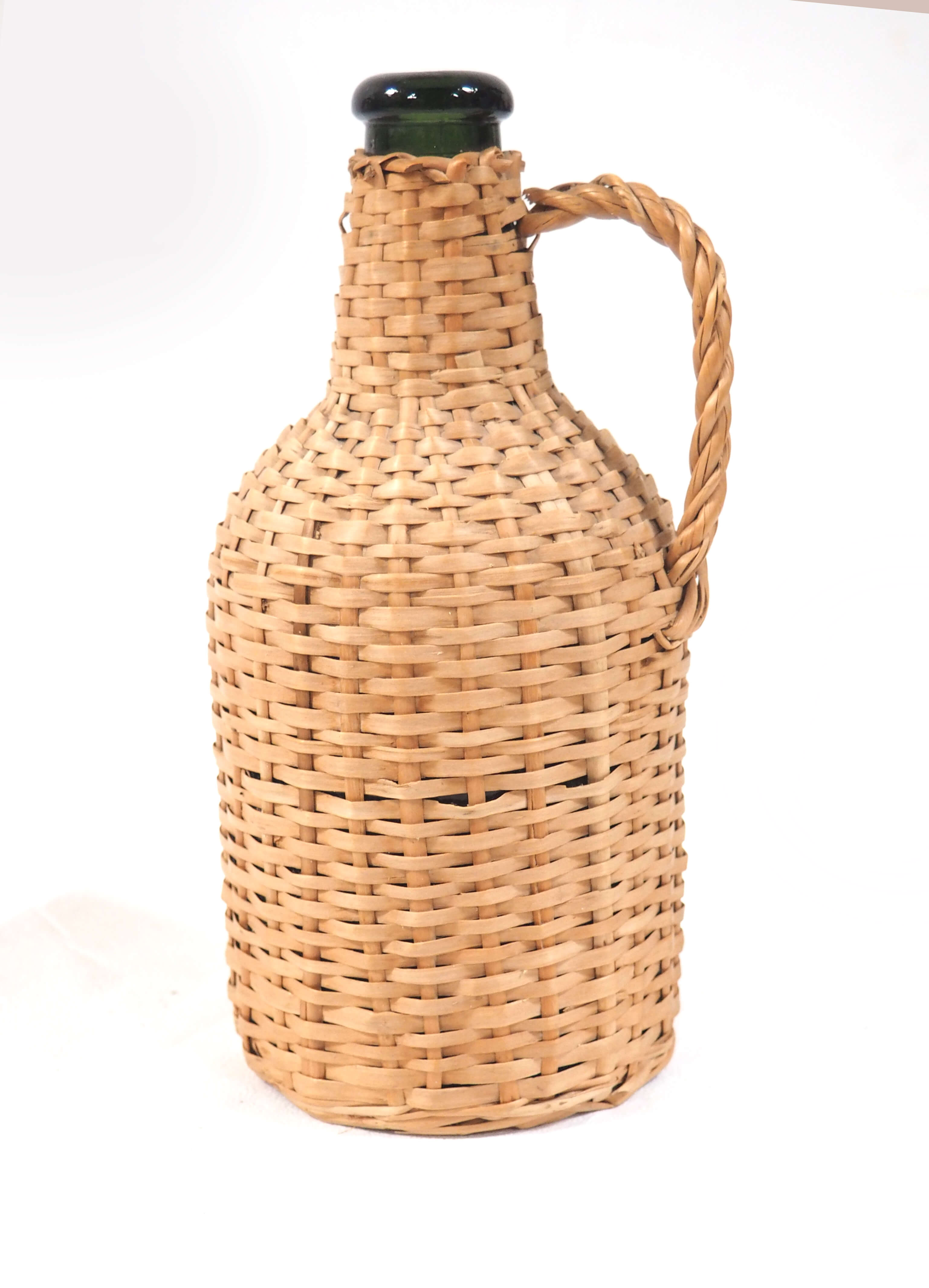 Wicker bottle