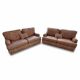 Pair of sofas Maison Schwartz Paris, 1970s-80s