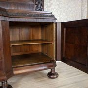 Interwar Oak Sideboard in Dark Brown, 1930s