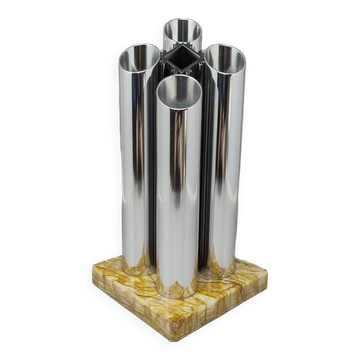 Vase Space Age étonnant des années 1970. Fabriqué en Italie.