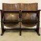 Vintage Two-Seat Cinema Bench from TON, 1960s
