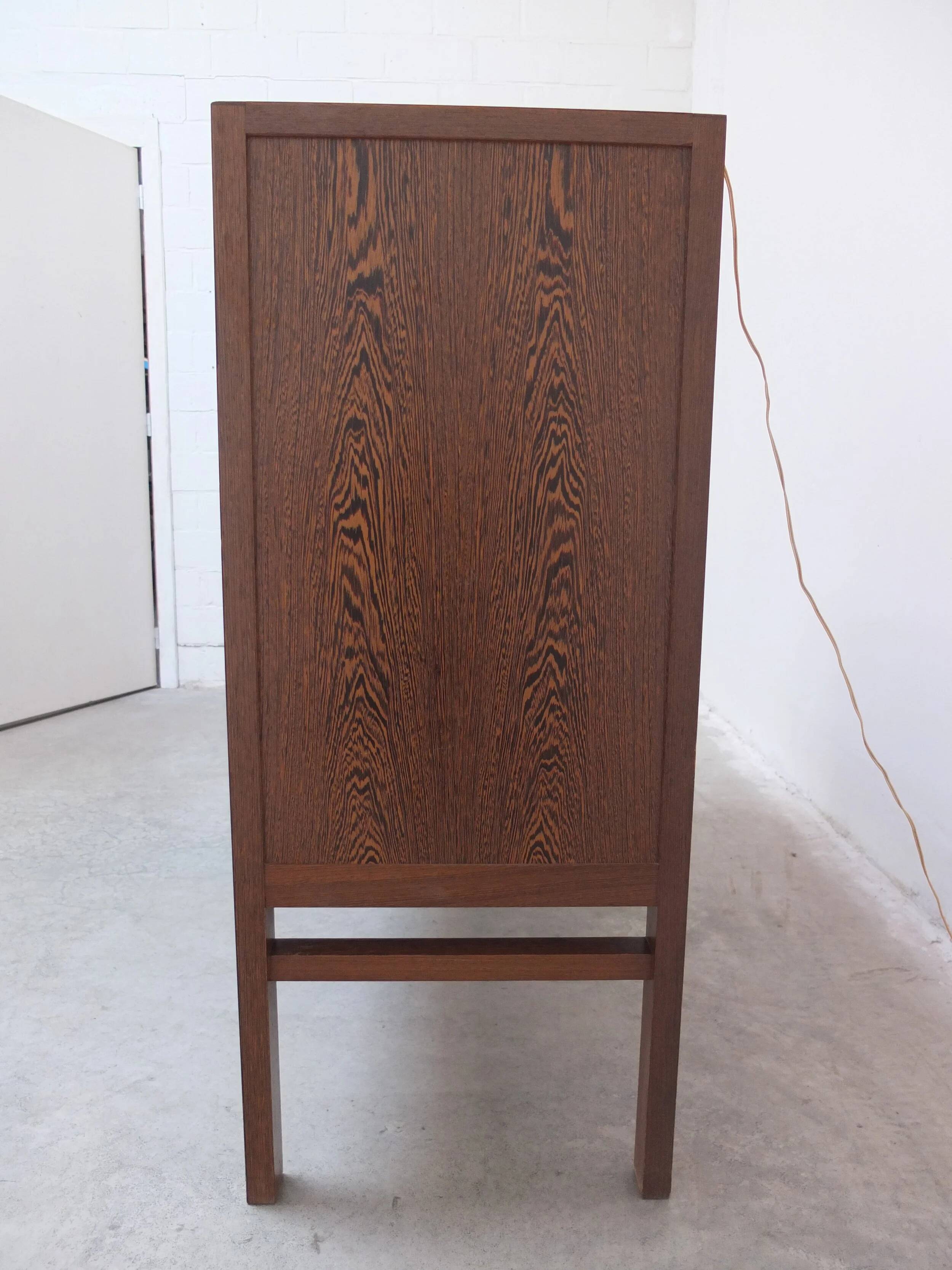 N-Line 'Team Program 500' double bar cabinet in wenge, 1966