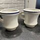 Paire tasses brulots XIXeme