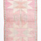 3x11 pale pink vintage runner rug 104x328cm