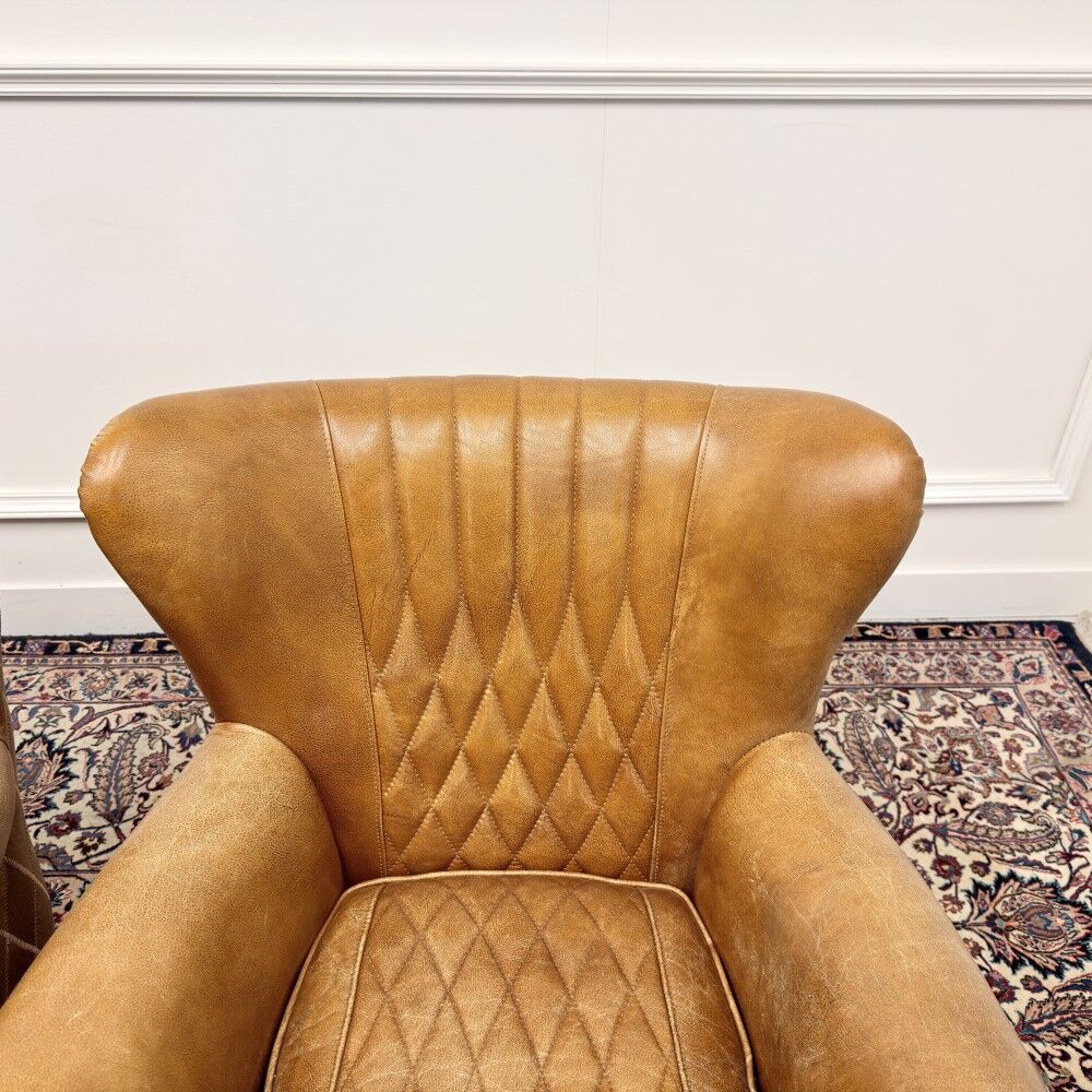 Set Aviator Armchair Sheep Leather