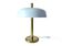 Grande lampe de bureau vintage de l'ère spatiale, en laiton