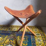 Fred Harvey Leather Arizona 82 Folding Stool