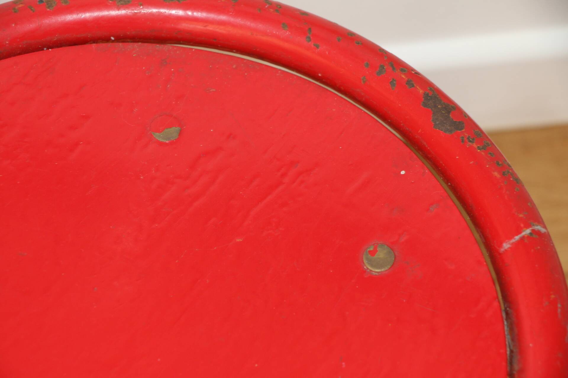 Jacques Hitier children's chair red