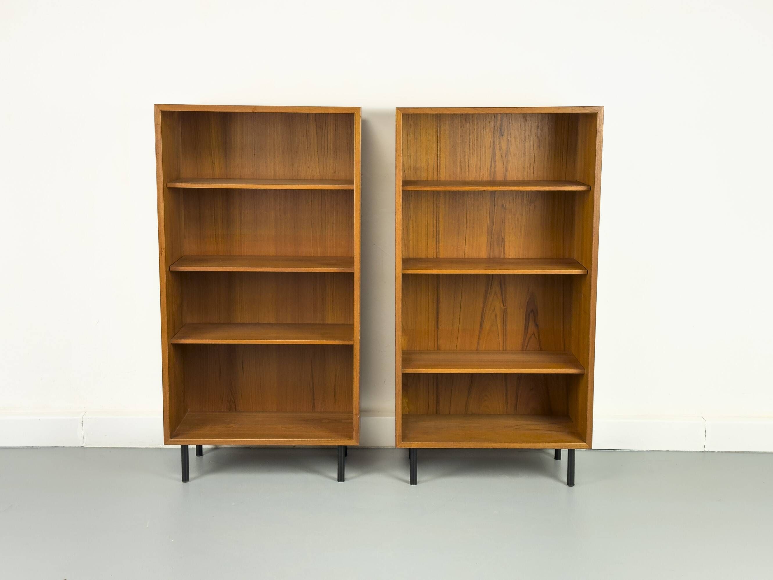Bibliothèques en teck du milieu du siècle de Karl Andersson & Söner, années 1960, lot de 2