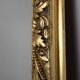 Large French Rustic Baroque Oak Wall Mirror, circa 1850