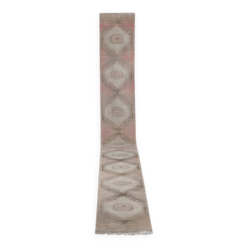 Tapis de couloir turc vintage