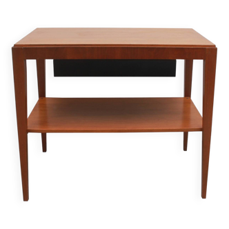 1960s phono-furniture / table in walnut