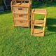 Commode, chiffonnier en rotin vintage