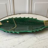 Fish dish in green and golden slurry 50s