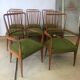 Ensemble de 6 chaises et 2 fauteuils de Charles Ramos