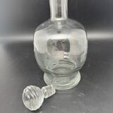 Carafe for strong alcohol with chiseled glass pattern – 1224d1