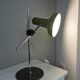 Vintage Olive Green Table Lamp, Adjustable Retro Desk Light