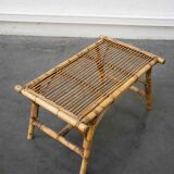 Rattan coffee table