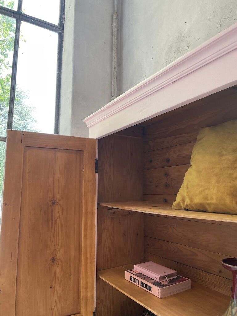 Pink cupboard
