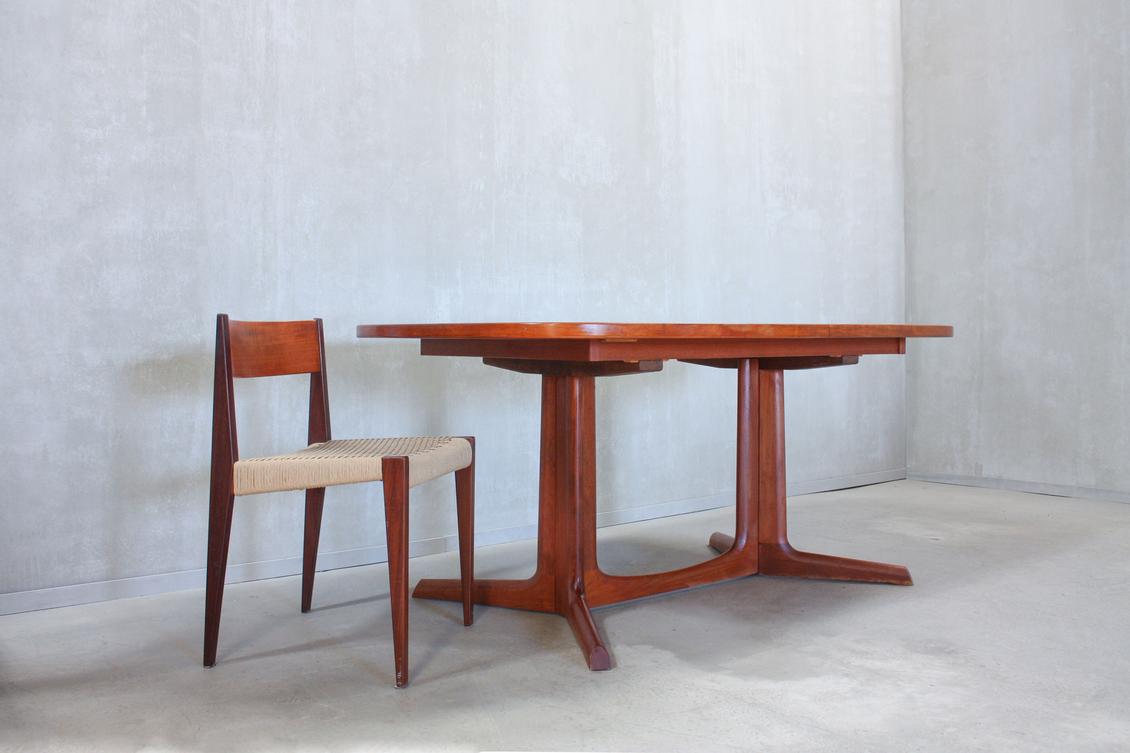 Teak dining table by Niels O. Møller for Gudme Mobilfabrik, 1960