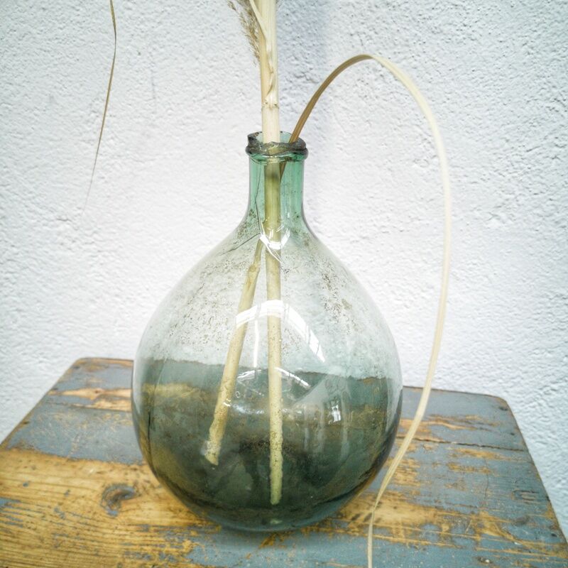 Demijohn green 5 liters