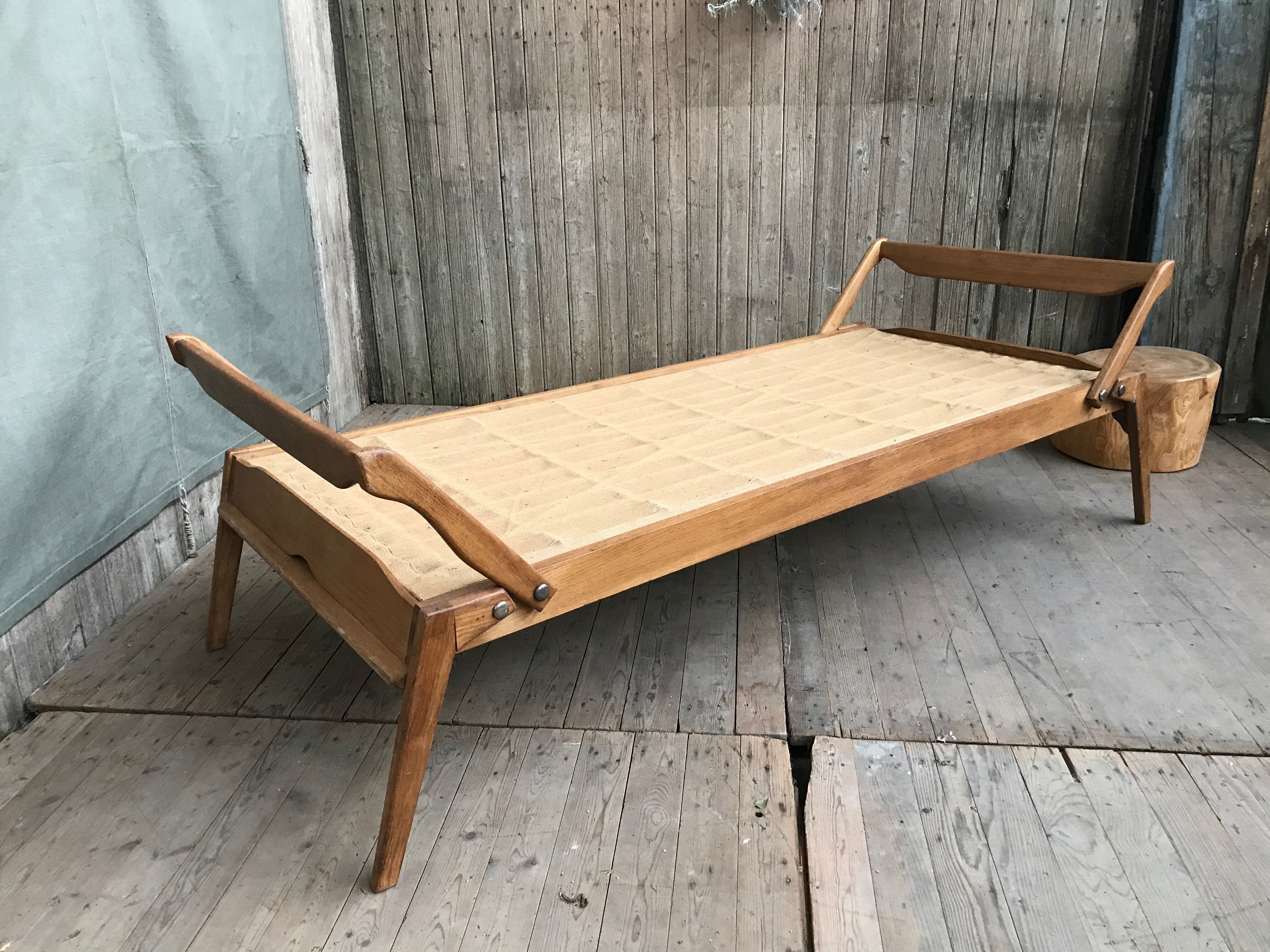 Bed folding a person