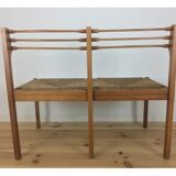 Modernist bench mulched 1950s in wood