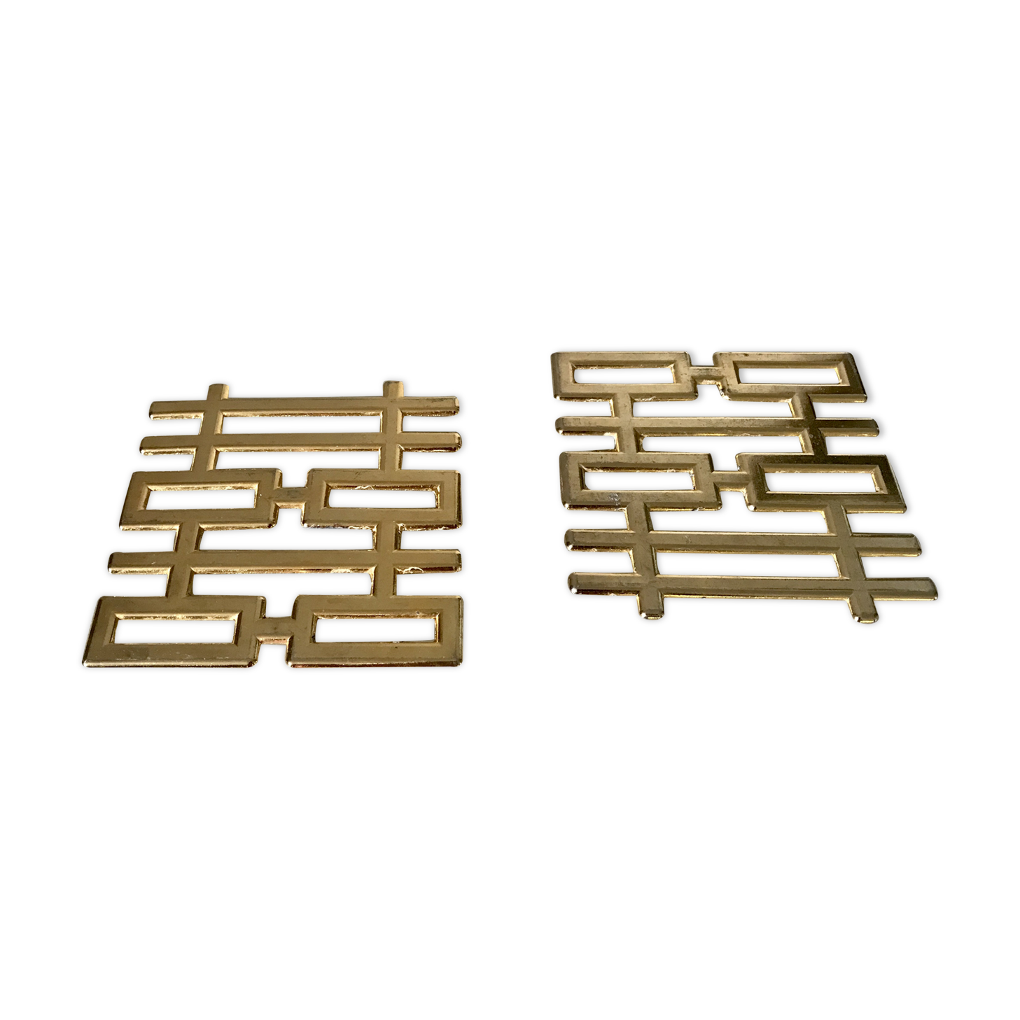 Pair of vintage under-the-top