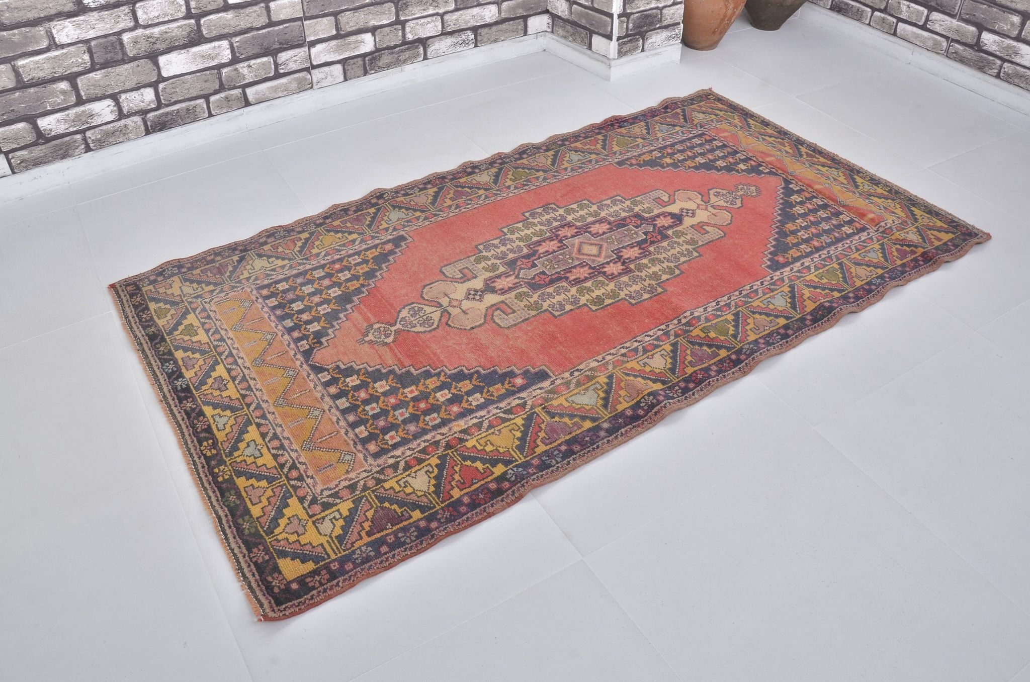 Oushak Anatolian Floral Carpet sku m-69