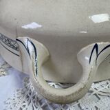 Salins blue iron earth soup tureen