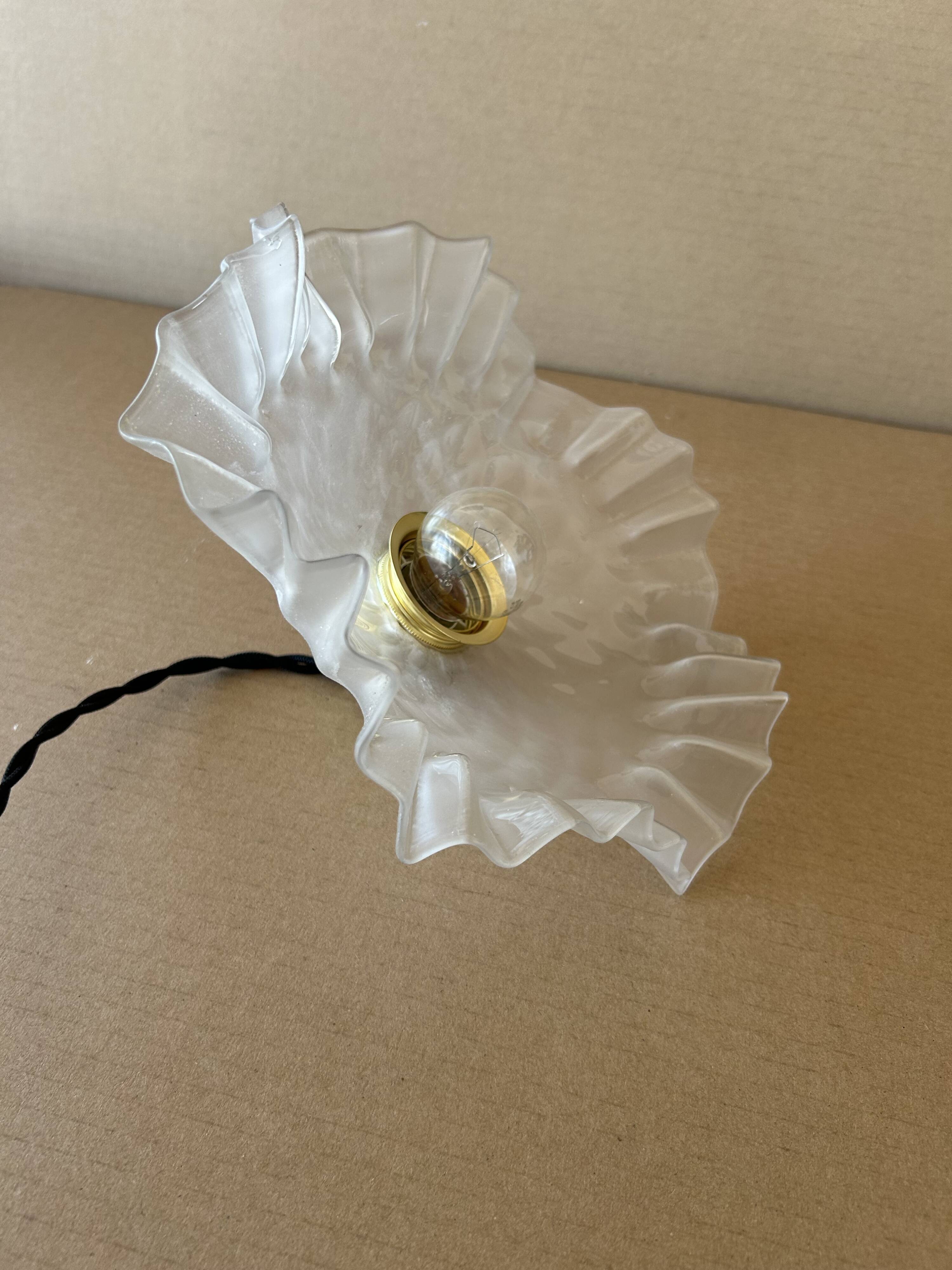 Antique glass pendant