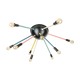 Mid-century Colourful Sputnik Chandelier, 50s