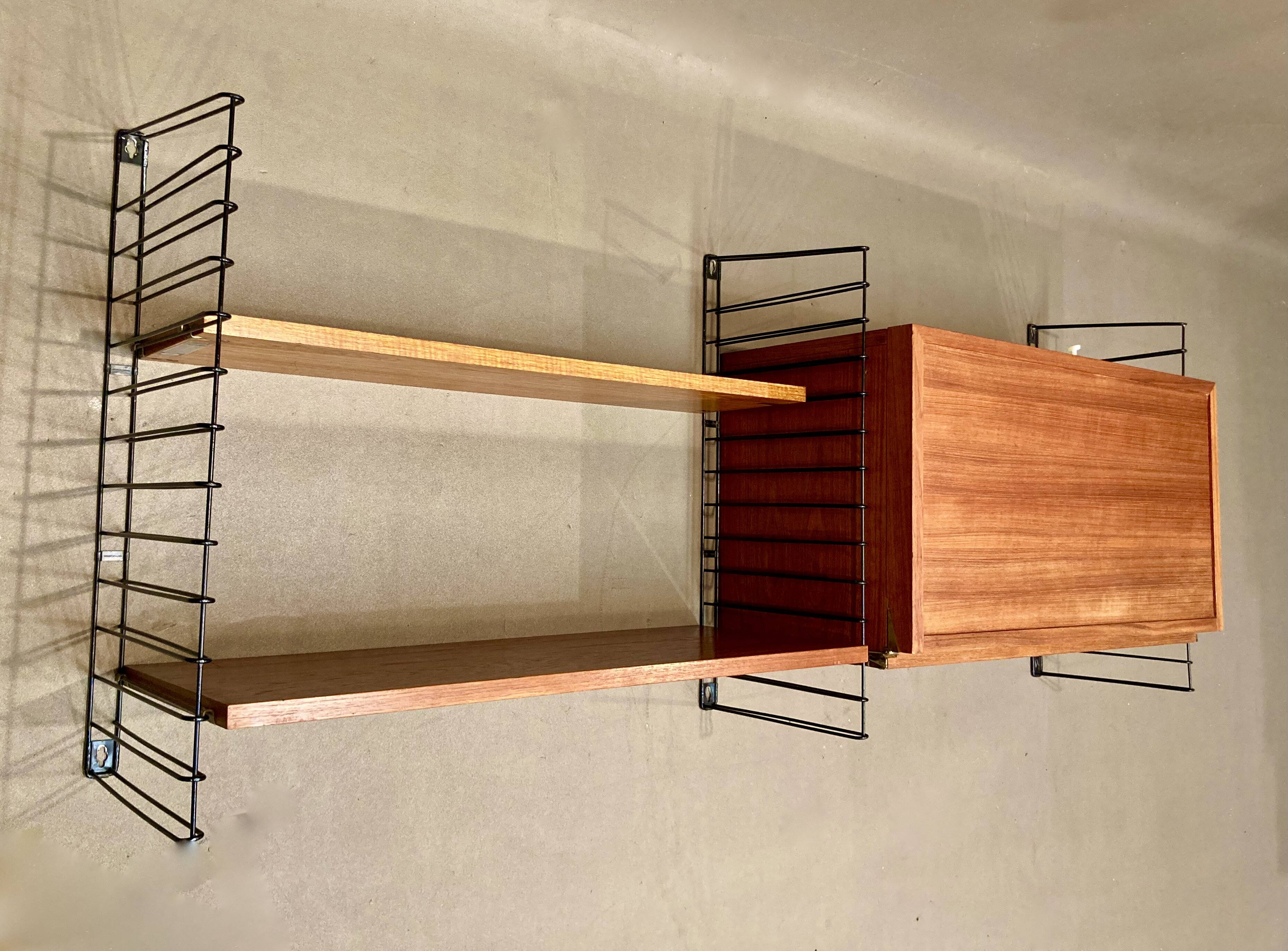 Modular shelf, Scandinavian design, 1950s.