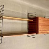 Modular shelf, Scandinavian design, 1950s.