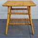 Rattan bedside table 1960