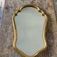 Old golden mirror