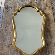 Miroir ancien doré