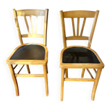 Vintage Luterna bistro chairs pair