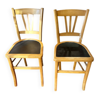 Vintage Luterna bistro chairs pair